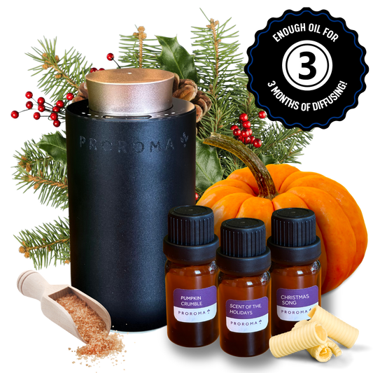 ProRoma Diffuser & "Harvest to Holiday" Fragrance Collection