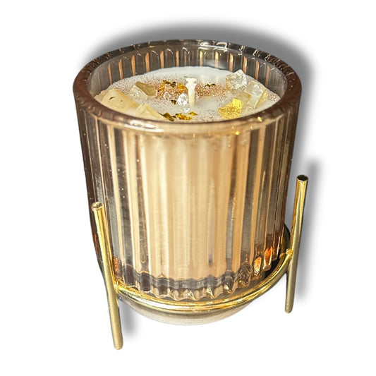 Mauve Glass 3oz ProRoma Candle